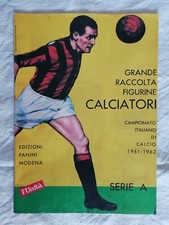 Album Calciatori Seria A Campionato 1961-62 - Ed. Panini - Supplemento L'Unità