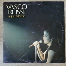 VASCO ROSSI-COLPA D'ALFREDO-VINILE-TARGA ORL8635-BUONE CONDIZIONI 