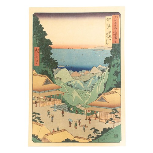 Xilografia utagawa hiroshige - xilografia,