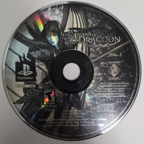 Sony the legend dragoon - legend, of
