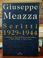 Giuseppe Meazza, Scritti
