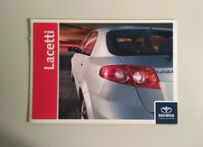 Depliant brochure Daewoo Lacetti - 2004