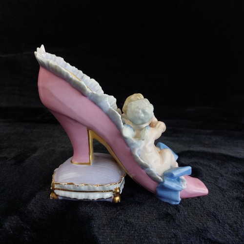 Antica statuina scarpa - , tacco