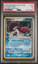 Kyogre Holo 112/113 Gold Star