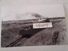 Fotografia Ferrovia Circumetnea FCE Sciacca Castelvetrano Locomotiva a vapore 