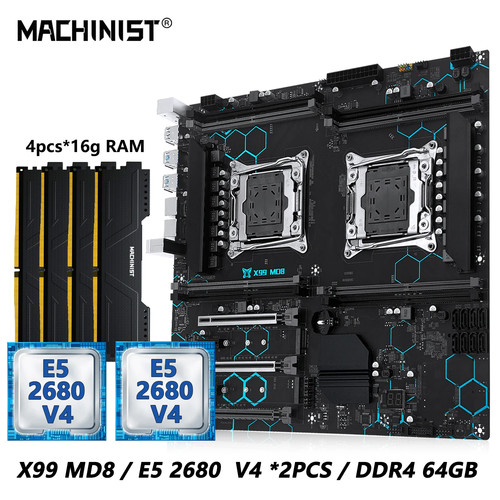 Scheda madre dual cpu x99 - madre,