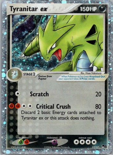 Tyranitar holo 017 - tyranitar,
