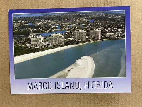 Cartolina marco island - cartolina,