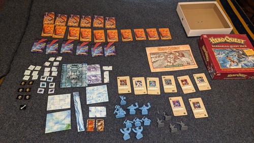 Heroquest barbarian quest pack - heroquest,