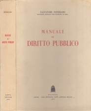 Manuale di diritto pubblico.