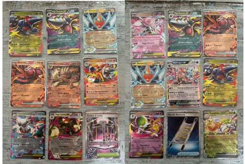 Lotto carte pokemon full - 18,