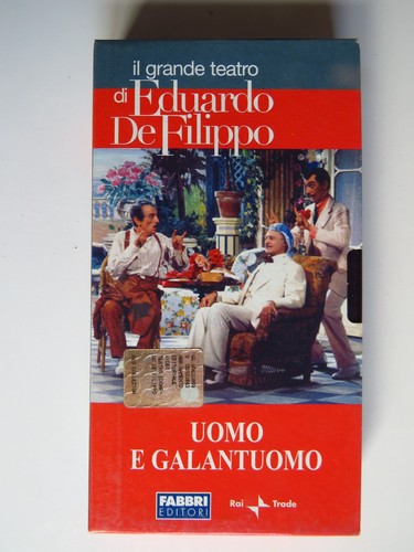 Uomo galantuomo vhs commedia - e,