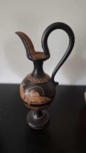 Anfora ceramica figure rosse