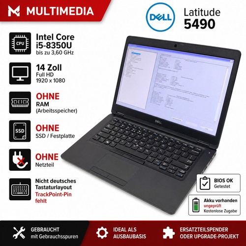 Dell latitude 5490 intel - intel, core
