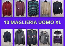 Lotto 10 Maglioni Uomo