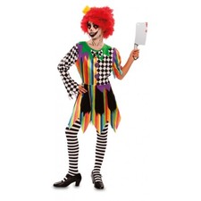 Costume pagliaccio orribile - ,
