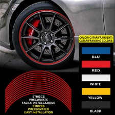 Adesivi cerchi auto strisce