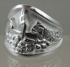 Anello da uomo Guppy delfino