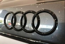 LOGO POSTERIORE AUDI nero
