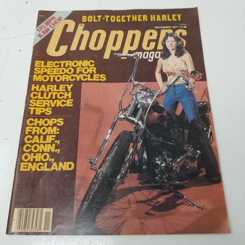 Rivista choppers novembre 1977 - choppers,