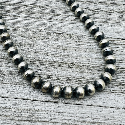 Collana perline rotonde - , 20"