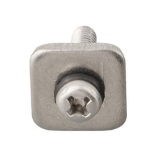 Chiodi a vite e piastra per