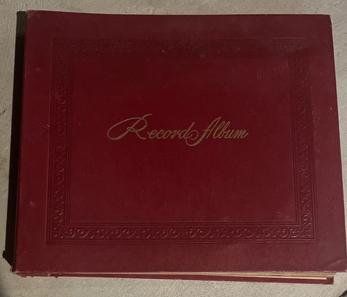 Vintage record album - record,