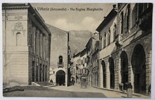 Cartolina Vittorio Serravalle via Regina Margherita Treviso paesaggistica T13