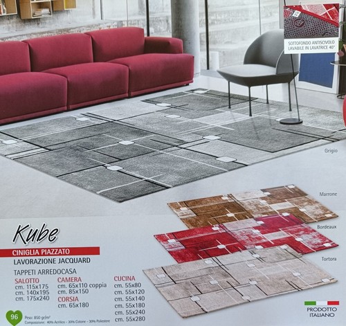 Tappeto kube ciniglia - tappeto,