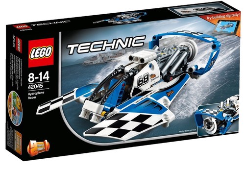 Lego technic hydroplane racer - lego,