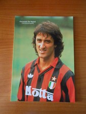 cartolina-DE NAPOLI - MILAN A.C. 1992-93 - cm. 17x24