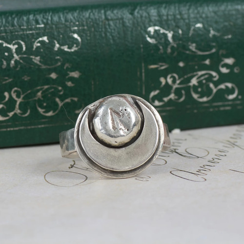 Anello runa argento vintage - runa,
