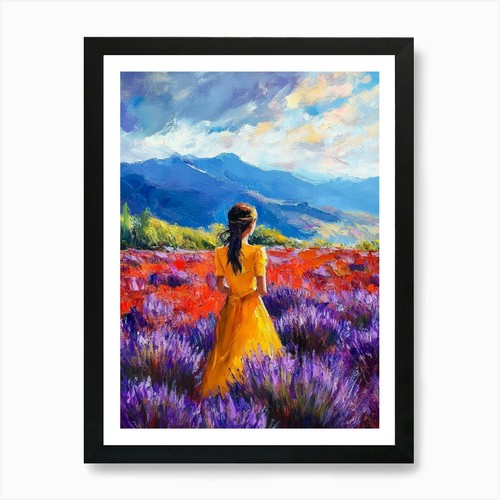 Quadro impressionismo acrilico