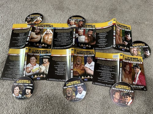 Wwe legends wrestling dvds - wrestling,