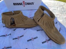 Stivali minnetonka pelle - minnetonka,
