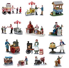 Lemax Verkaufwagen Carretto Ciondolo Villaggio di Natale Figurine Div.modelle