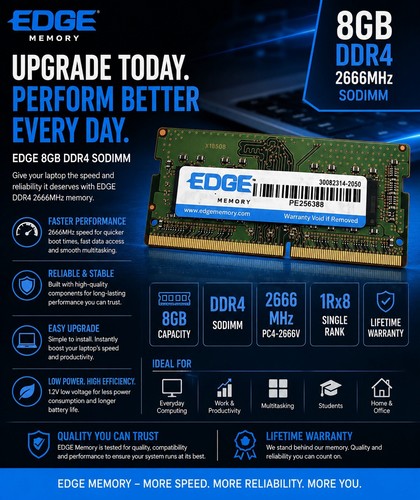 Edge ddr4 1rx8 2666 - gb,