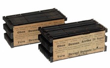 VISORE STEREO ICA STEREOSPEKT - 2 CARICATORI LASTRE STEREO 45x107 MM. CON LASTRE