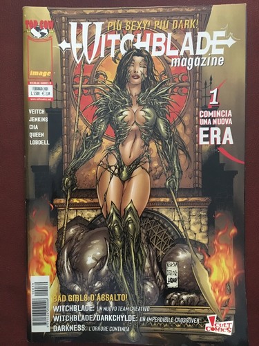 Witchblade magazine cult - n.1,