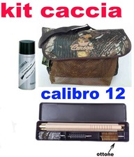 KIT PULIZIA FUCILE CALIBRO 12