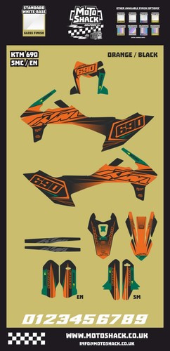 Kit grafica ktm - ktm, enduro