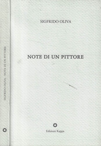 Note pittore sigfrido - note,