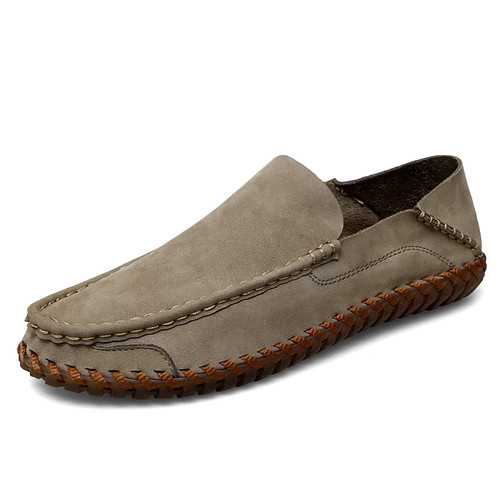 Sneakers pelle cucite - in,