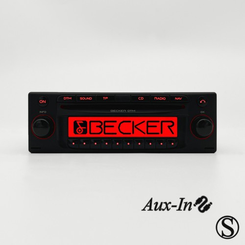 Becker dtm be7811 radio aux - becker,