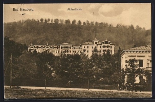 Cartolina bad harzburg stock - cartolina,