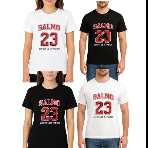 Shirt girocollo unisex - unisex, salmo