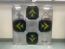 Dance Dance Revolution Dance Pad in acciaio inox con controller 