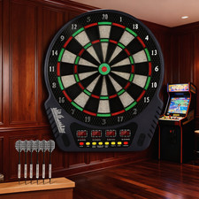 Freccette Elettroniche Dartboard 4 LCD +6 Frecce +243 Giochi Freccette Professionali