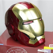 Casco 1:1 Iron Man oro opaco