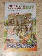 2017 - FRATE INDOVINO - CALENDARIO 2017 - I MESTIERI DI UN TEMPI - USATO